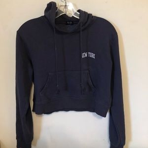 Cropped Brandy Melville hoodie